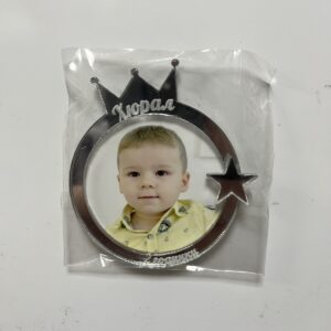 Овал Корона силвър